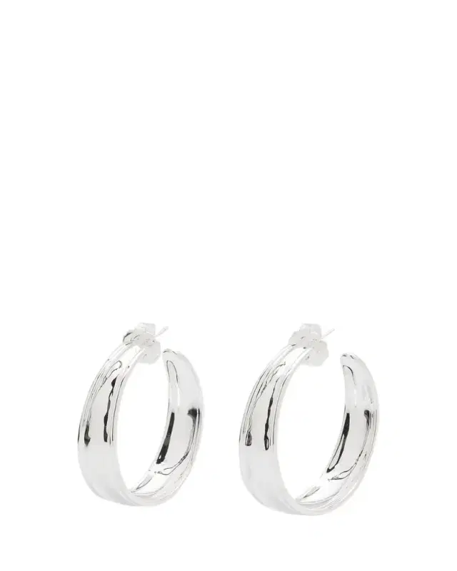 Ippolita Goddess Hoop Earrings in Sterling Silver