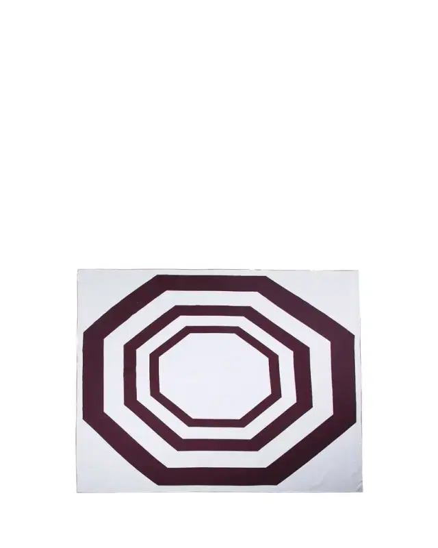 The Lino Essential Red Tablecloth, 71" Square