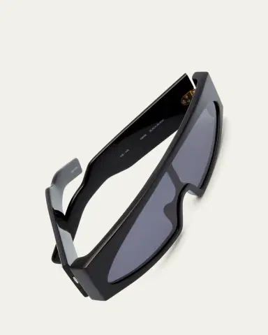 Rick Owens Men's Gene Rectangle Sunglasses | Thumbnail 4