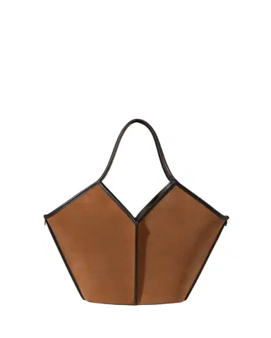 Hereu Calella Suede and Leather Tote Bag | Thumbnail 1 Hereu Calella Suede and Leather Tote Bag | Thumbnail 1