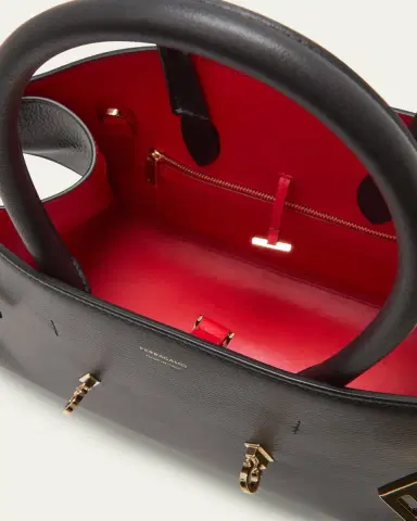 Ferragamo Small Hug Leather Top-Handle Bag | Thumbnail 4 Ferragamo Small Hug Leather Top-Handle Bag | Thumbnail 4
