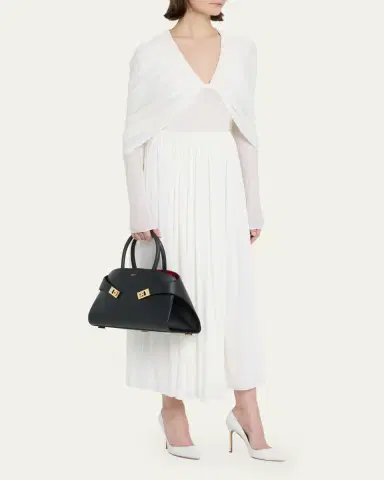 Ferragamo Small Hug Leather Top-Handle Bag | Thumbnail 5 Ferragamo Small Hug Leather Top-Handle Bag | Thumbnail 5