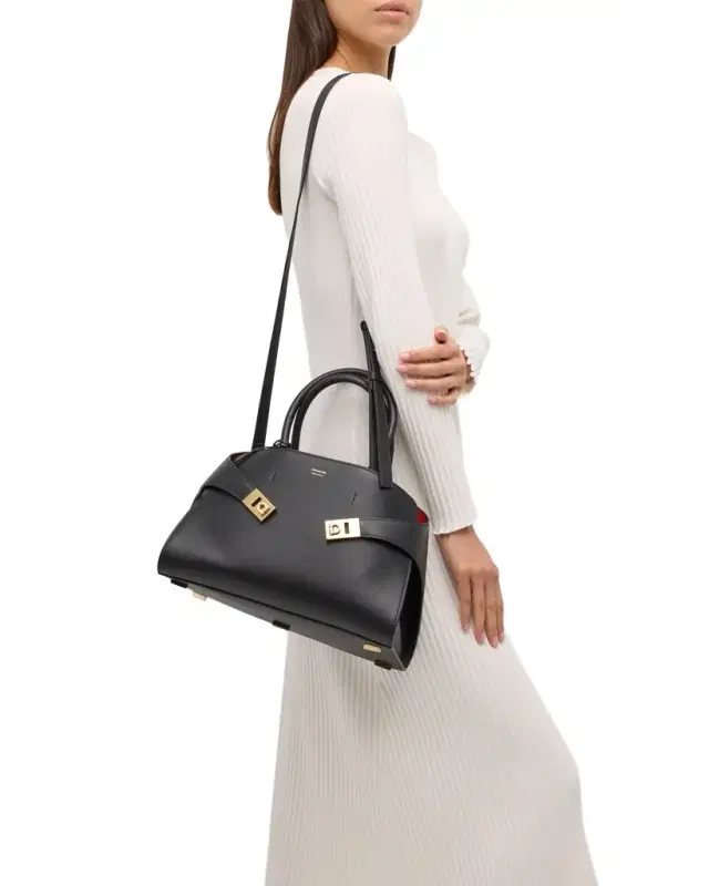 Ferragamo Small Hug Leather Top-Handle Bag