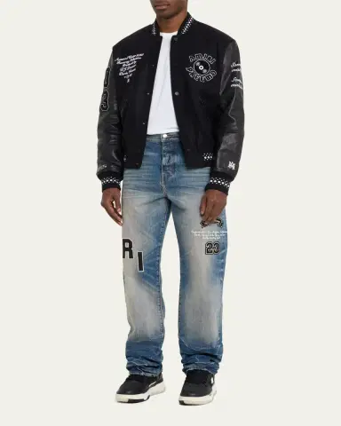 AMIRI Men's MA-1 Platform Skate Sneakers | Thumbnail 3 AMIRI Men's MA-1 Platform Skate Sneakers | Thumbnail 3