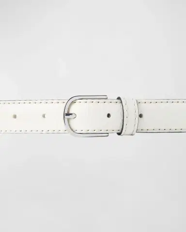 Toteme Slim Trouser Leather Belt | Thumbnail 3
