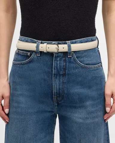 Toteme Slim Trouser Leather Belt | Thumbnail 1