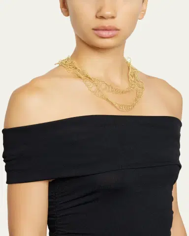 Buccellati Hawaii 18K Yellow Gold Sautoir Necklace, 102cm | Thumbnail 2