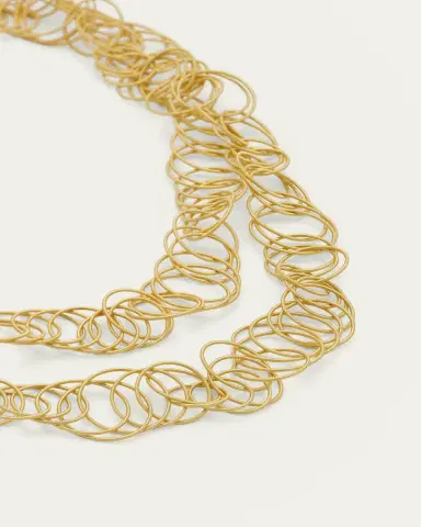 Buccellati Hawaii 18K Yellow Gold Sautoir Necklace, 102cm | Thumbnail 3
