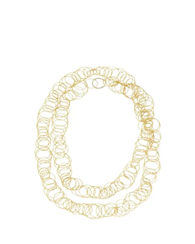 Hawaii 18K Yellow Gold Sautoir Necklace, 102cm