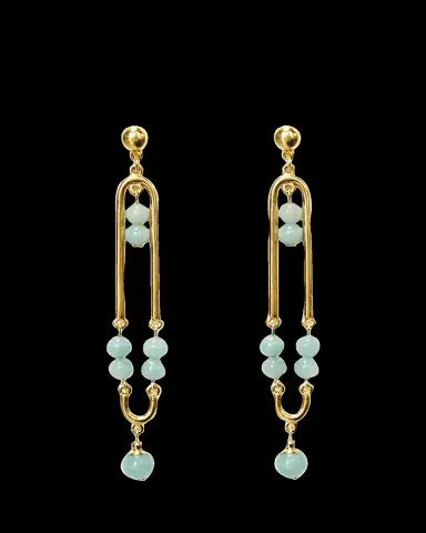 ben-amun Bead Statement Earrings | Thumbnail 2 ben-amun Bead Statement Earrings | Thumbnail 2