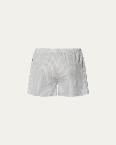Hanro Men's Fancy Woven Cotton Boxers | Thumbnail 7
