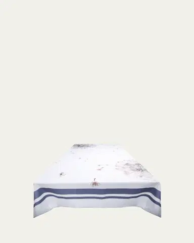 The Lino Dandelion Tablecloth, 71" x 125" | Thumbnail 3