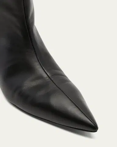 Jil Sander Half Calfskin Kitten-Heel Boots | Thumbnail 2