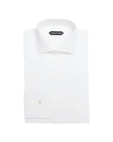 Tom Ford Men's Slim Fit Cotton Dress Shirt | Thumbnail 1 Tom Ford Men's Slim Fit Cotton Dress Shirt | Thumbnail 1