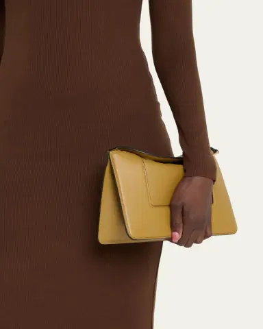 Wandler Penelope Fold-Over Flap Leather Shoulder Bag | Thumbnail 2