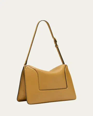 Wandler Penelope Fold-Over Flap Leather Shoulder Bag | Thumbnail 3
