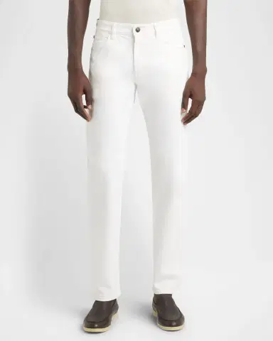 Loro Piana Men 's Straight Leg 5-Pocket Pants | Thumbnail 3