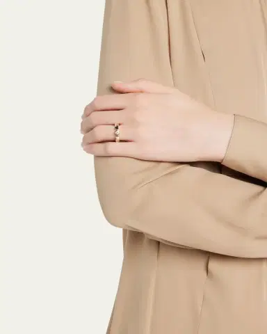Sydney Evan 14k Yellow Gold Single Diamond Heart Ring | Thumbnail 2