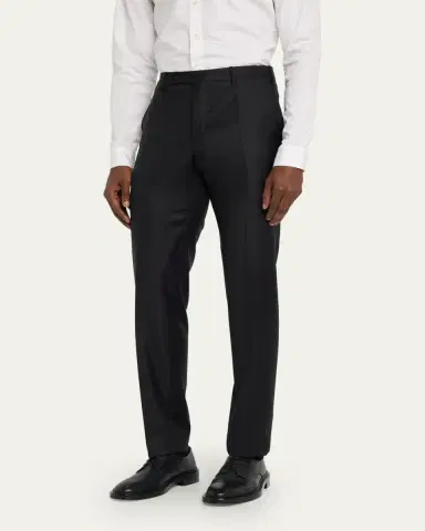 Incotex Men's Super 160s Wool Dress Pants | Thumbnail 4 Incotex Men's Super 160s Wool Dress Pants | Thumbnail 4