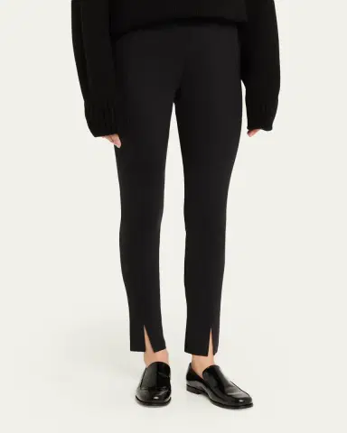 Wolford Midnight Grace Front-Slit Jersey Leggings | Thumbnail 4 Wolford Midnight Grace Front-Slit Jersey Leggings | Thumbnail 4