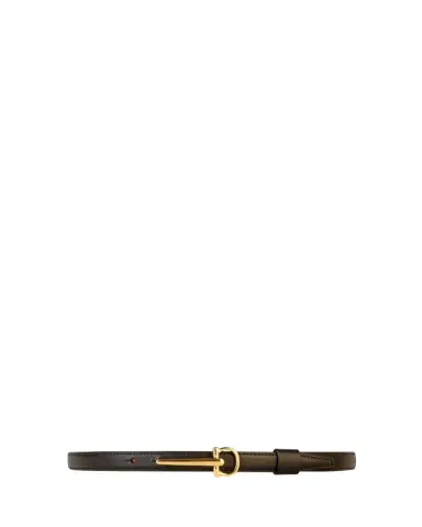 Vaincourt Paris La Seduisante Leather & Brass Skinny Belt | Thumbnail 1 Vaincourt Paris La Seduisante Leather & Brass Skinny Belt | Thumbnail 1