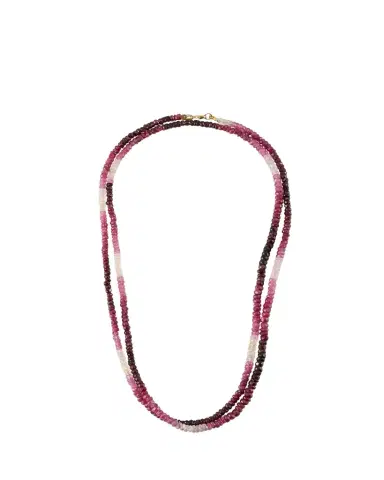 JIA JIA Ombre Ruby Sapphire Long Necklace | Thumbnail 1
