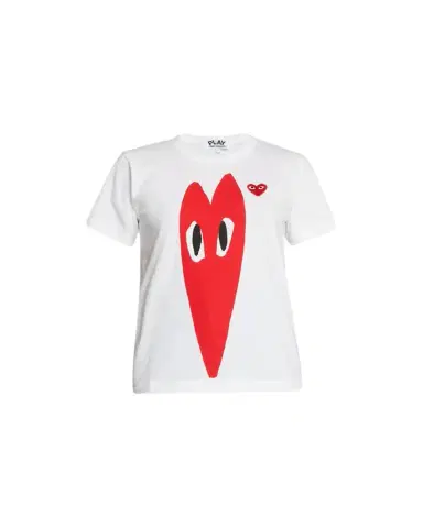CDG Play Heart Logo Short-Sleeve T-Shirt | Thumbnail 1