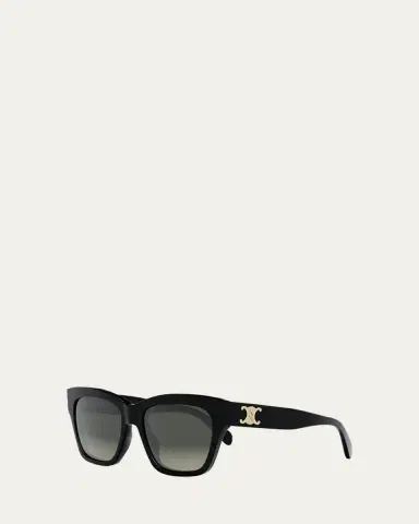 CELINE Triomphe Square Acetate Sunglasses | Thumbnail 2