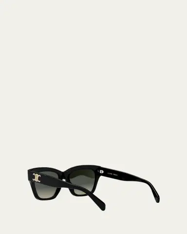 CELINE Triomphe Square Acetate Sunglasses | Thumbnail 4