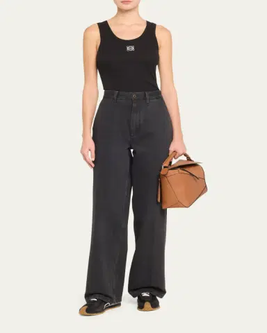 Loewe Puzzle Edge Medium Top-Handle Bag in Grained Leather | Thumbnail 14 Loewe Puzzle Edge Medium Top-Handle Bag in Grained Leather | Thumbnail 14
