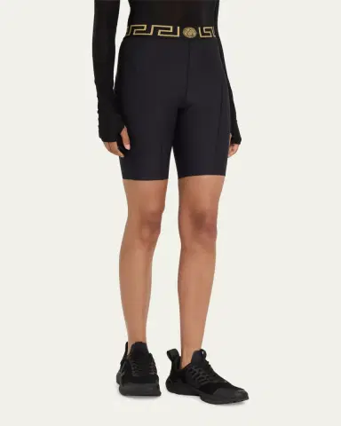 Versace Greca Bike Shorts | Thumbnail 4 Versace Greca Bike Shorts | Thumbnail 4