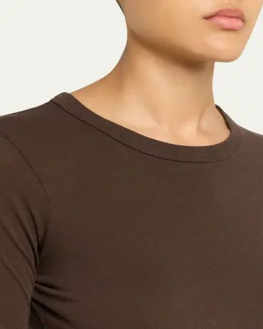 SLVRLAKE Long Sleeve Cropped Baby Tee | Thumbnail 5