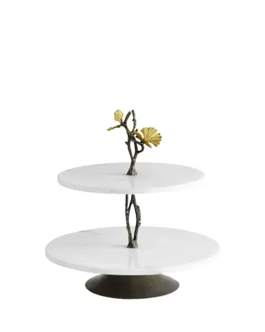 Michael Aram Butterfly Ginkgo Etagere Under counter | Thumbnail 1