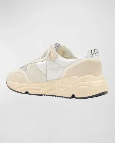 Golden Goose Star Nylon Leather Running Sneakers | Thumbnail 3 Golden Goose Star Nylon Leather Running Sneakers | Thumbnail 3