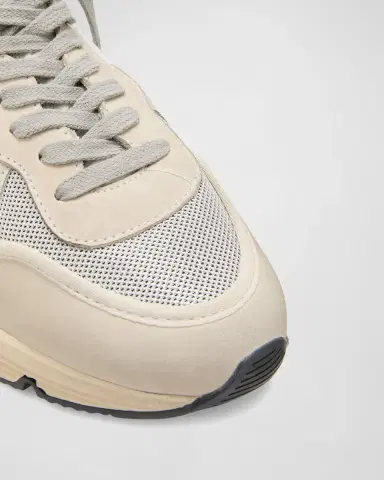 Golden Goose Star Nylon Leather Running Sneakers | Thumbnail 4 Golden Goose Star Nylon Leather Running Sneakers | Thumbnail 4