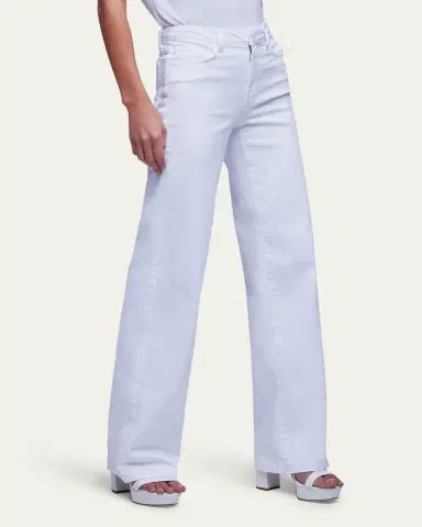 L'Agence Clayton High Rise Wide-Leg Jeans | Thumbnail 4
