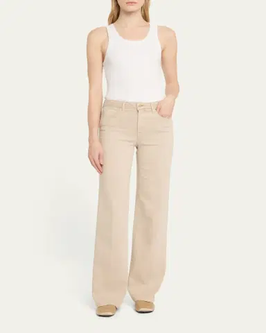 L'Agence Clayton High Rise Wide-Leg Jeans | Thumbnail 6