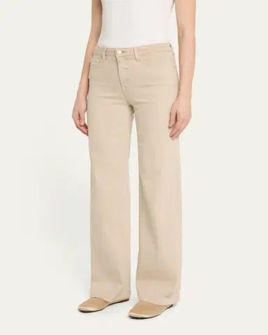 L'Agence Clayton High Rise Wide-Leg Jeans | Thumbnail 8