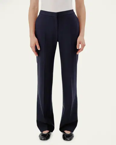 Another Tomorrow Merino Wool Classic Trousers | Thumbnail 4 Another Tomorrow Merino Wool Classic Trousers | Thumbnail 4