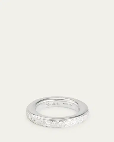 Pomellato 18K White Gold Iconica Diamond Eternity Band Ring | Thumbnail 3
