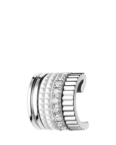 Boucheron Quatre Double White Edition Clip Earring, Single | Thumbnail 1