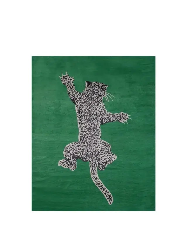 The Rug Company x Diane von Furstenberg Climbing Leopard Hand-Knotted Rug, 6' x 9'
