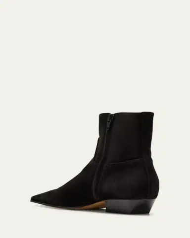 Khaite Marfa Suede Ankle Boots | Thumbnail 4