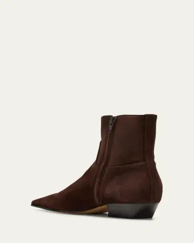 Khaite Marfa Suede Ankle Boots | Thumbnail 9