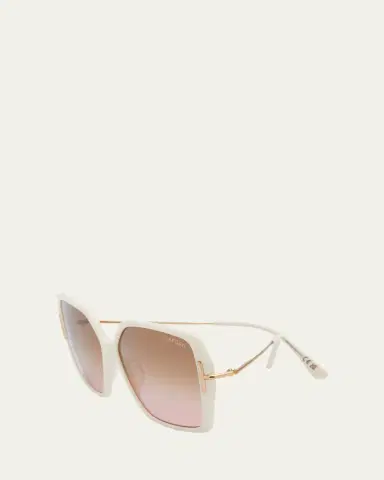 Tom Ford Joanna Amber Acetate Butterfly Sunglasses | Thumbnail 5 Tom Ford Joanna Amber Acetate Butterfly Sunglasses | Thumbnail 5