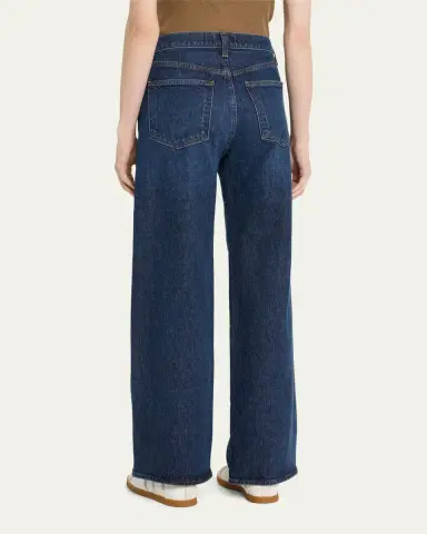AGOLDE Harper Mid-Rise Wide-Leg Jeans | Thumbnail 3