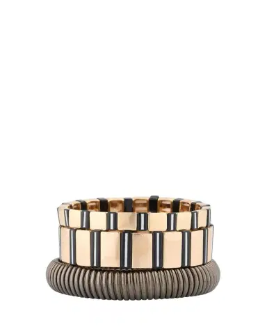 ben-amun The New York Stack Cobra Bracelets, Set of 3 | Thumbnail 1 ben-amun The New York Stack Cobra Bracelets, Set of 3 | Thumbnail 1