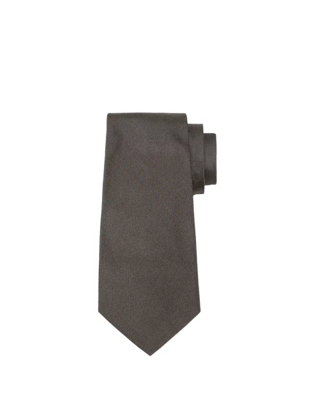 Men's Micro-Dot Silk Tie