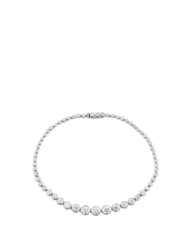Jemma Wynne Prive Luxe White Gold Diamond Tennis Bracelet | Thumbnail 1