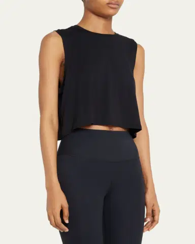 Splits59 Sienna Cropped Jersey Tank | Thumbnail 14